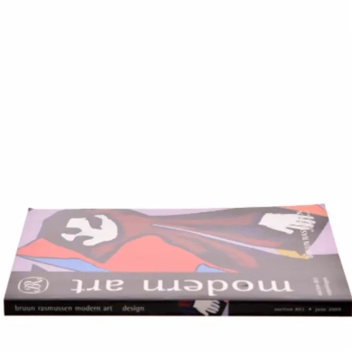 Modern Art Auction Catalogue fra Bruun Rasmussen