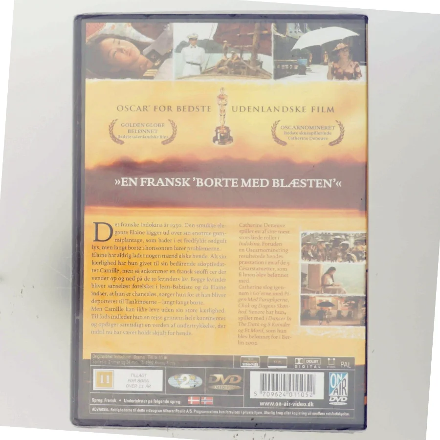 Indokina med Catherine Deneuve (DVD)