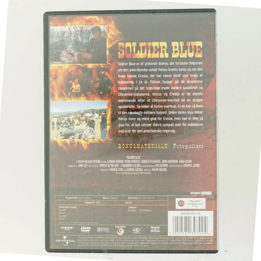 Soldier Blue med Candice Bergen (DVD)