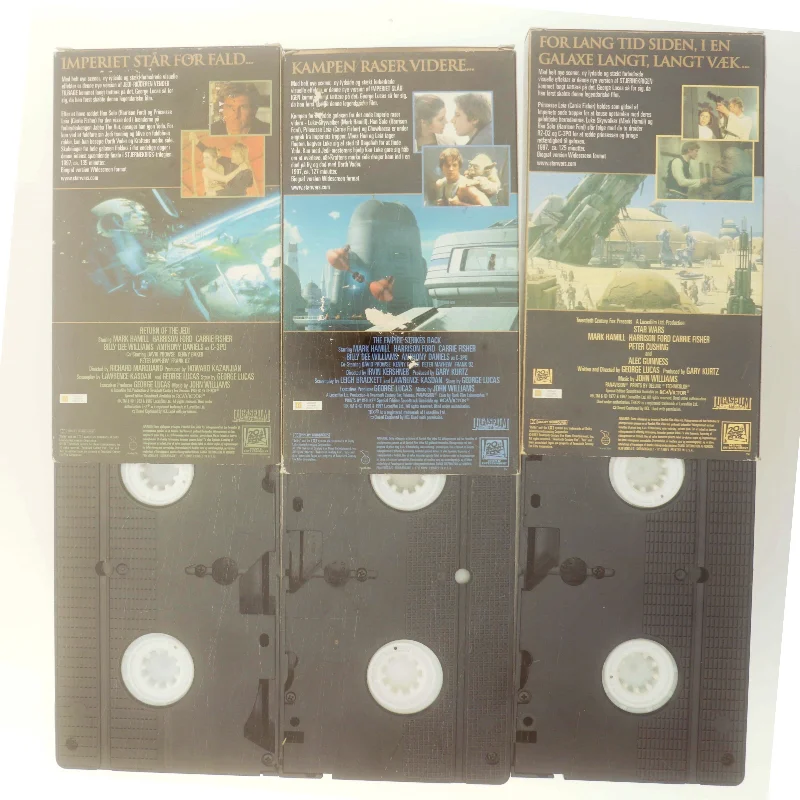 Star Wars Trilogy Special Edition med Mark Hamill (VHS)