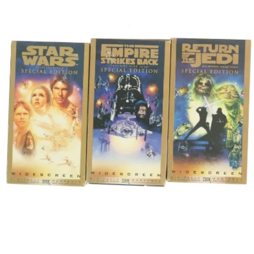 Star Wars Trilogy Special Edition med Mark Hamill (VHS)