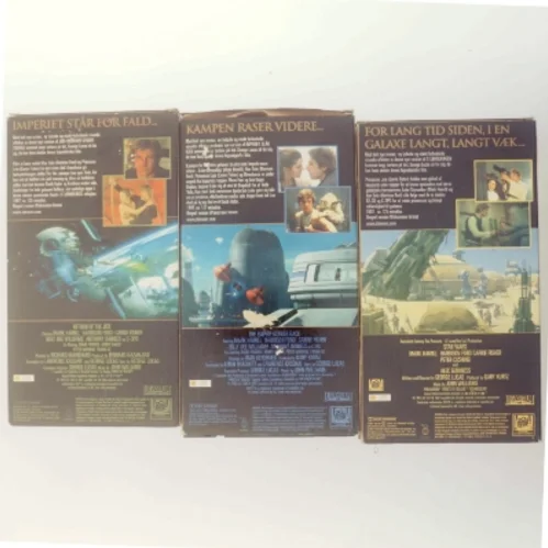 Star Wars Trilogy Special Edition med Mark Hamill (VHS)