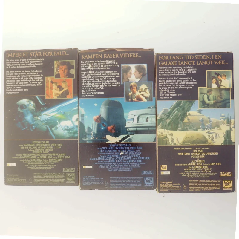 Star Wars Trilogy Special Edition med Mark Hamill (VHS)