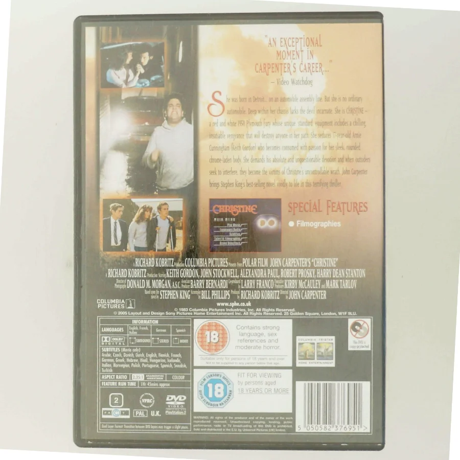 Christine med Keith Gordon (DVD)