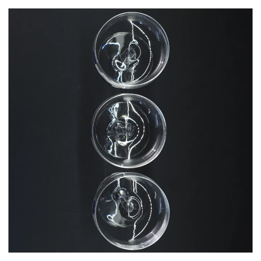 Champagneskåle fra Lyngby glas (str. 16 x ø 9 cm)