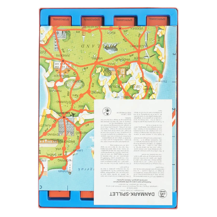 Brætspil fra K.E. Leg (str. 39 x 27,5 cm)