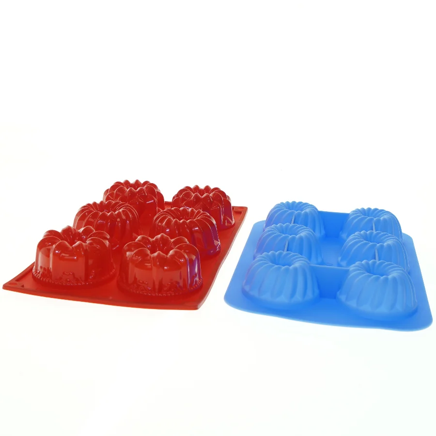 Silikone muffinforme (str. 27 x 17,5 cm. 30 x 17,5 cm)