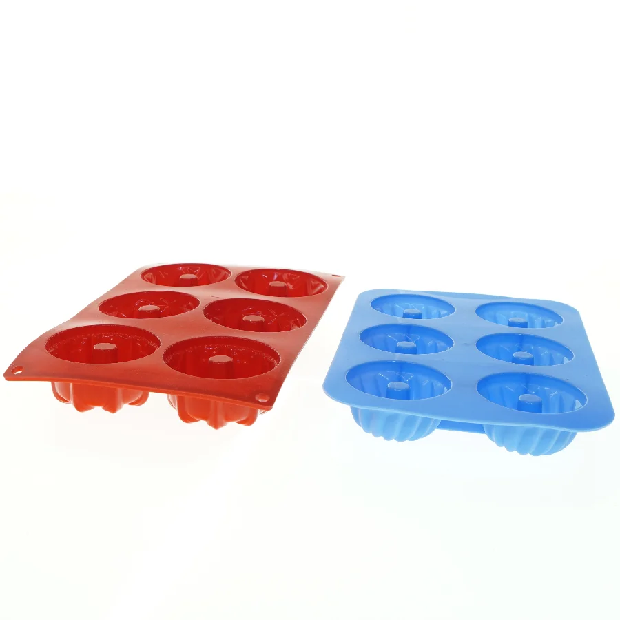 Silikone muffinforme (str. 27 x 17,5 cm. 30 x 17,5 cm)