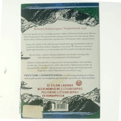 Profeterne i Evighedsfjorden : roman af Kim Leine (Bog)