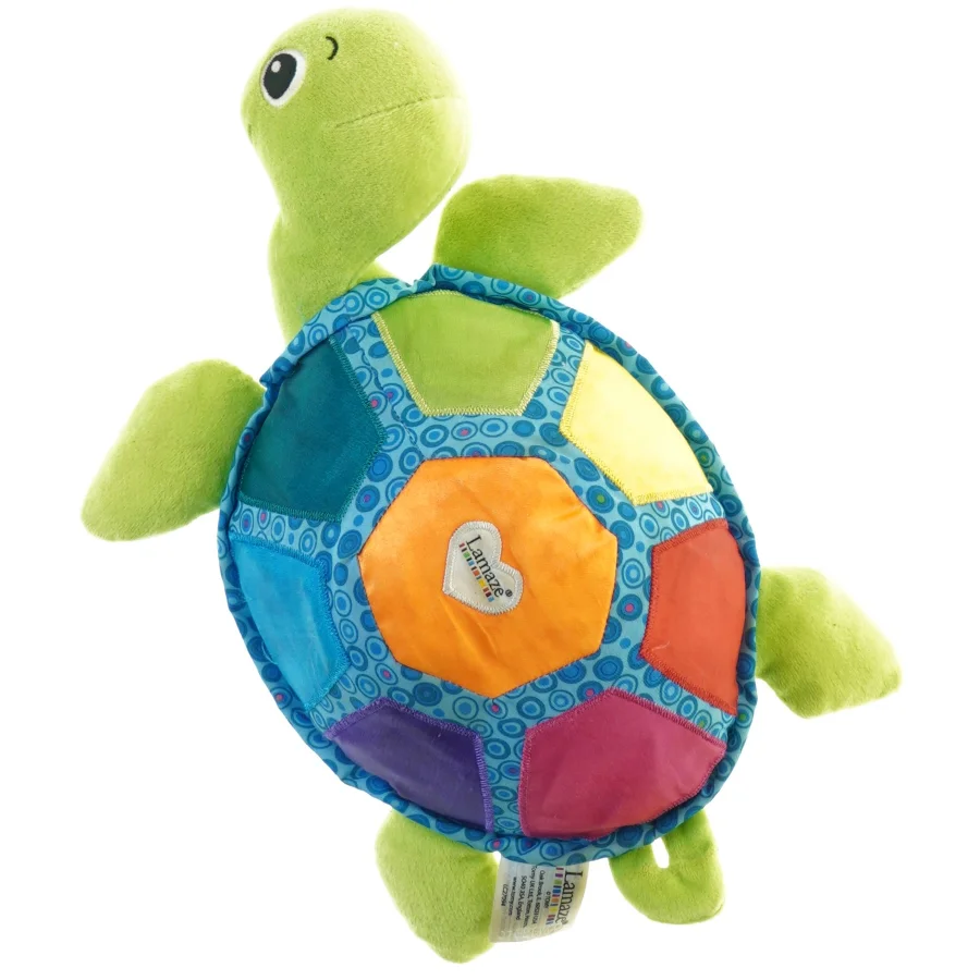 Babylegetøjskildpadde med elektronik fra Lamaze (str. 25 x 17 cm)