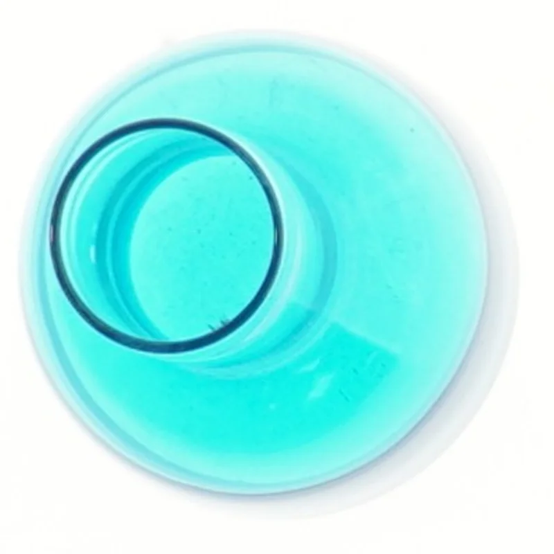 Lille turkis vase (str. 12 cm)