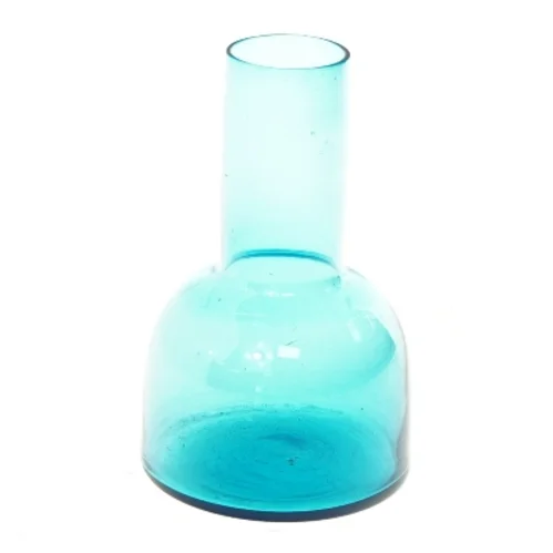 Lille turkis vase (str. 12 cm)