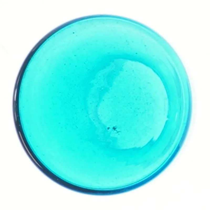 Lille turkis vase (str. 12 cm)