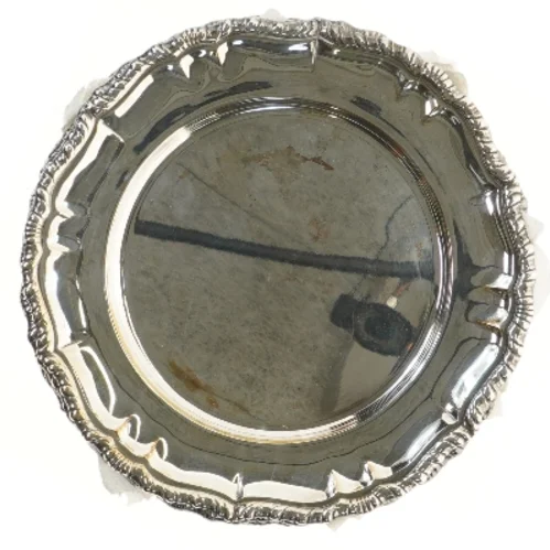 Sæt med 8 dekorative tallerkener (str. 8 stk Ø 28,5 cm)