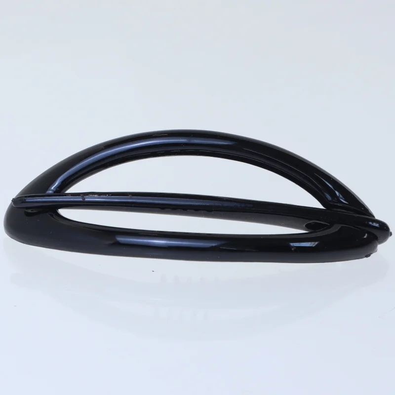 Sort hårklemme (str. 9 cm)