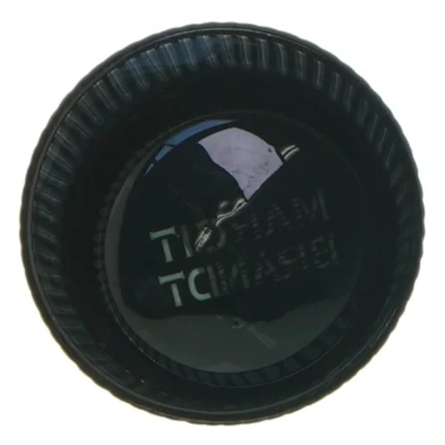 Sæt af to mørke dekorative glasstager (str. 8 cm)