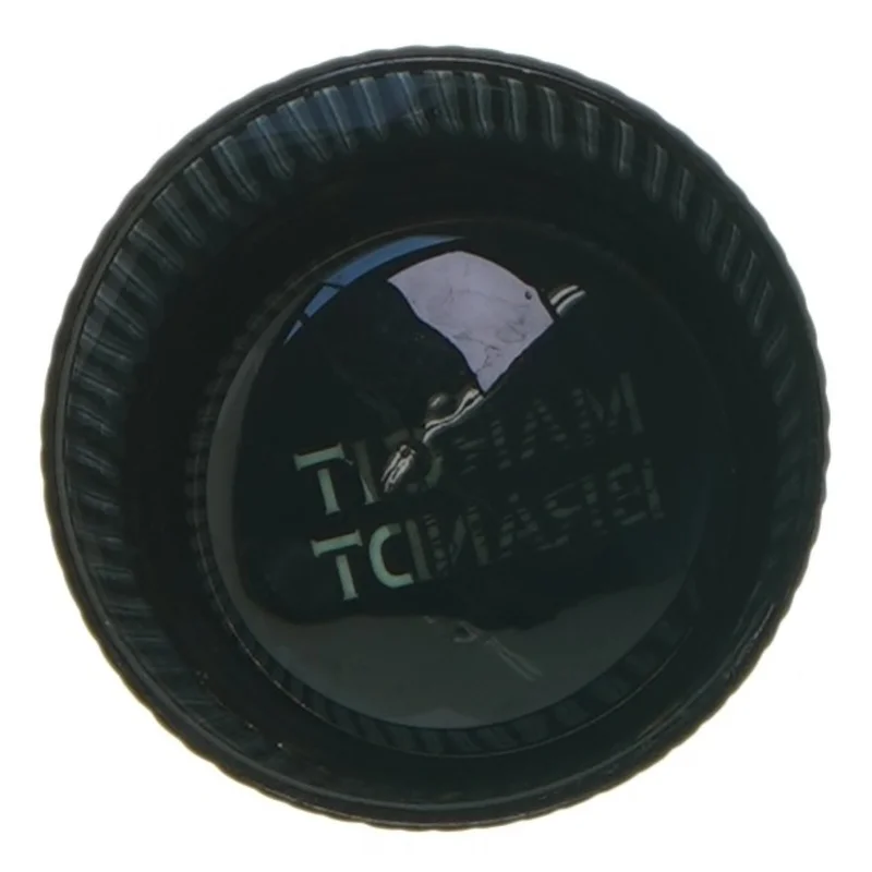 Sæt af to mørke dekorative glasstager (str. 8 cm)