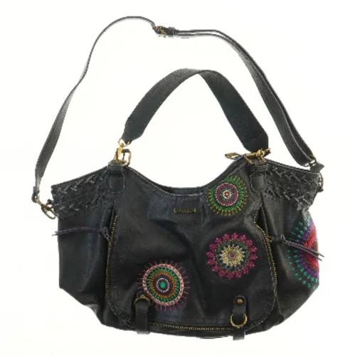 Skuldertaske med broderi fra Desigual (str. 43,5x31 cm)