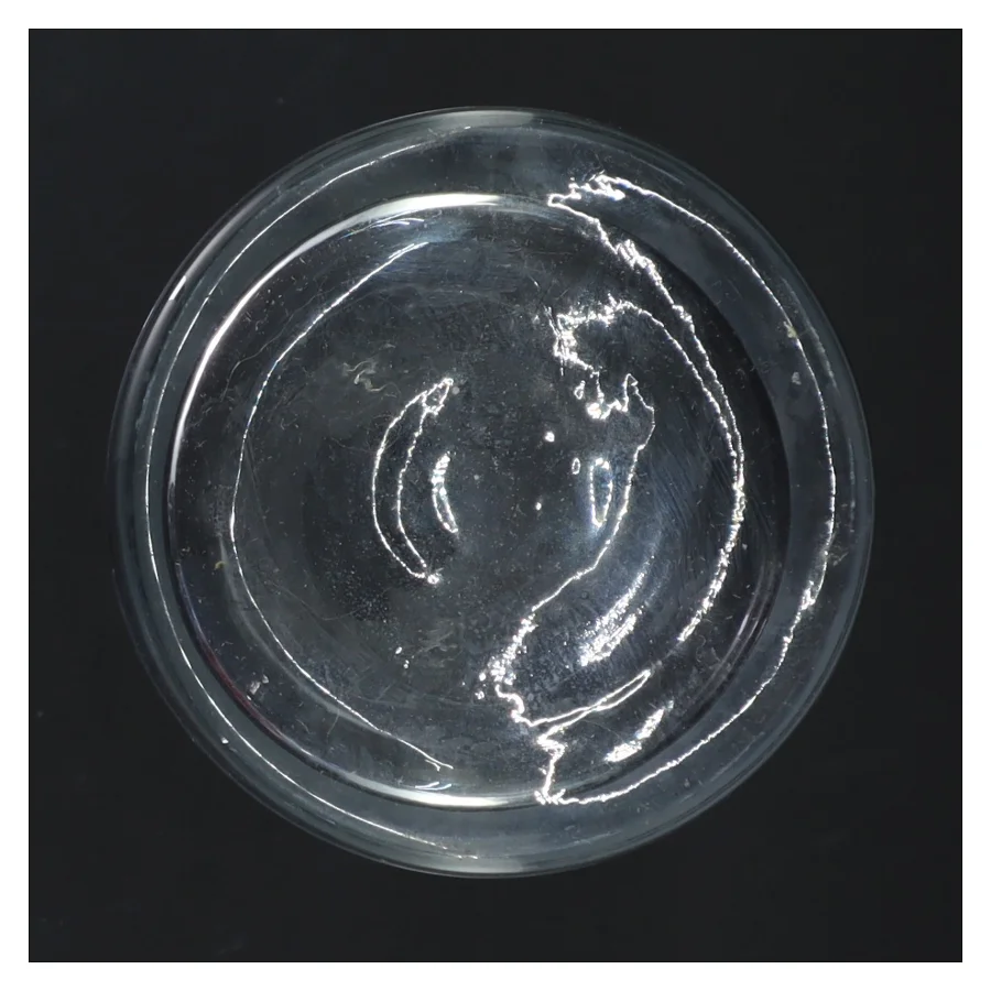 Glas karaffel med prop (str. H. 27 cm. ø. 9,5 cm)