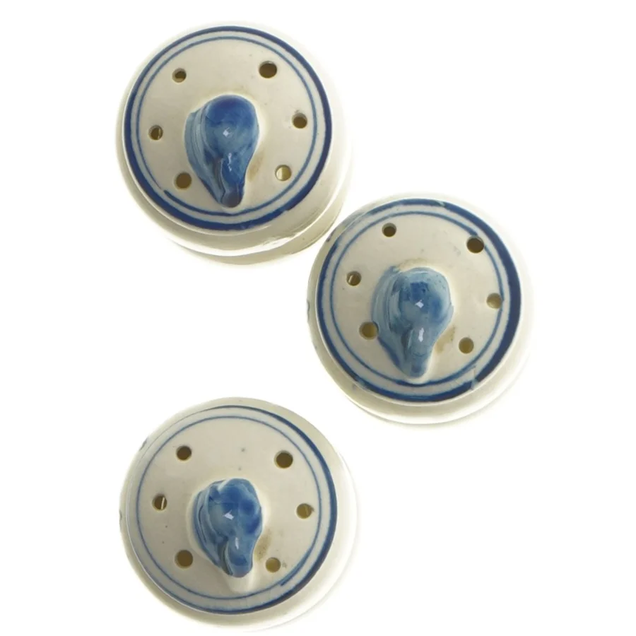 Keramik krydderikrukkesæt (str. 11 cm)