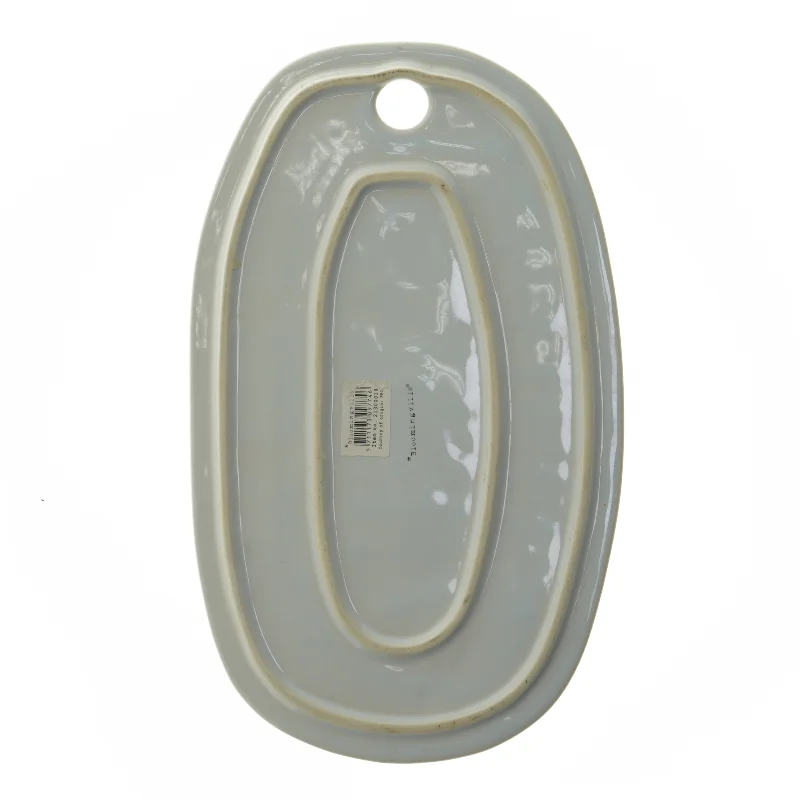 Dekorativt skærebræt med diamantmønster fra Bloomingville (str. 28x17 cm)