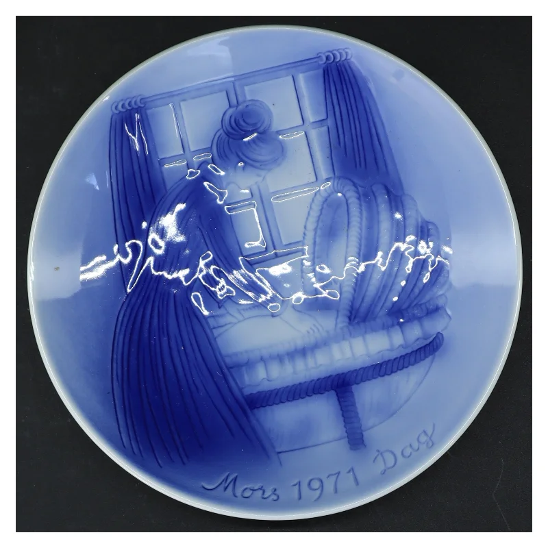 Royal Copenhagen samlerplatte, mors dag 1971