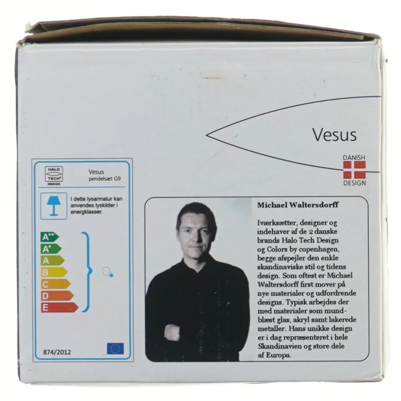 Halo Tech Vesus pendelsæt fra Halo Tech Design (str. 130x140 mm)