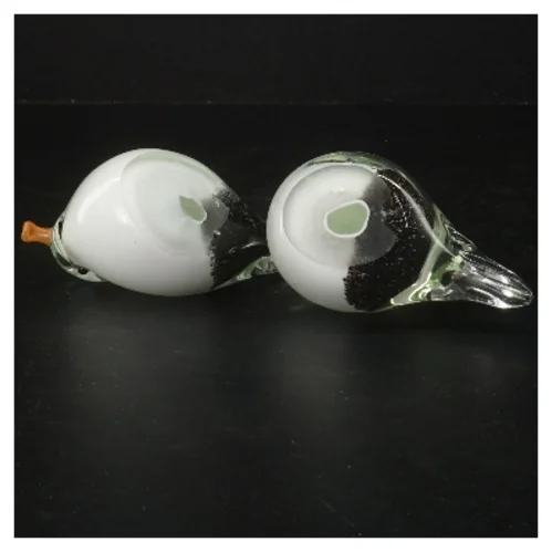 Glasfugle dekoration (str. 12 cm)