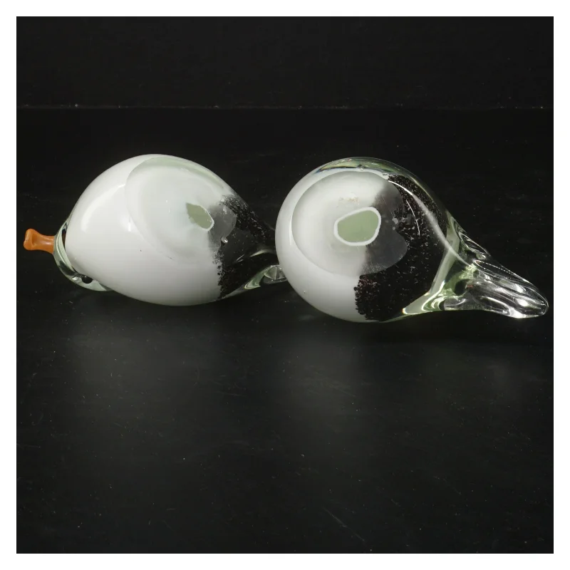 Glasfugle dekoration (str. 12 cm)