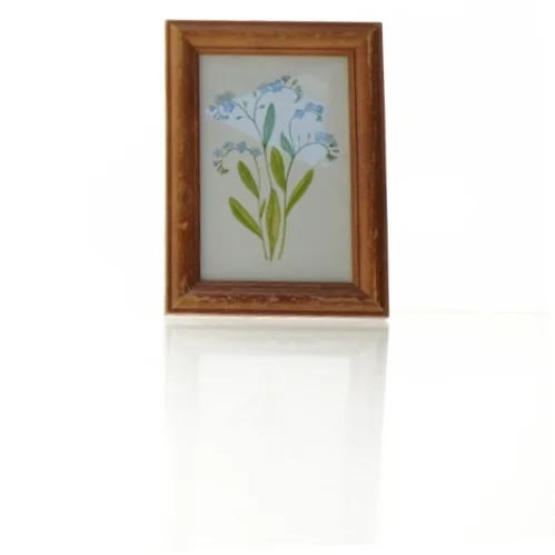 Indrammet billed af blomster (str. 19 x 14 cm)