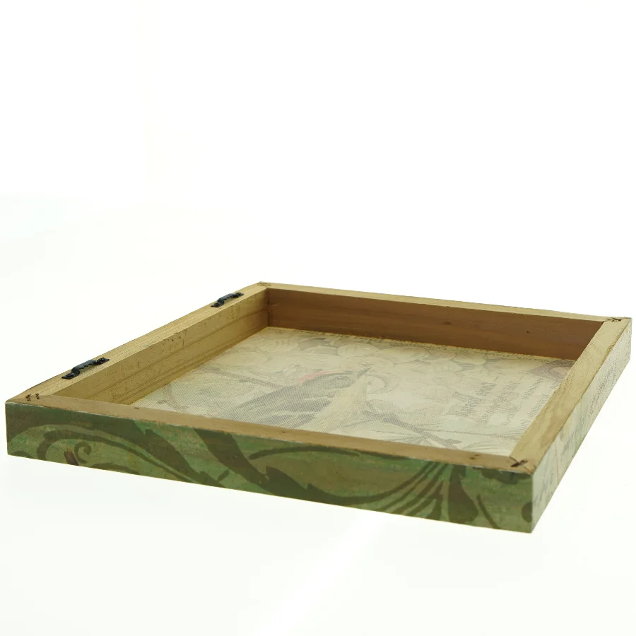 Dekorativt vægophæng med vintage motiv (str. 30,5 x 30,5 cm)