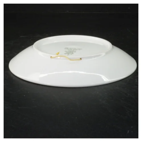 Blå og hvid porcelænsplatte, mors dag 1975