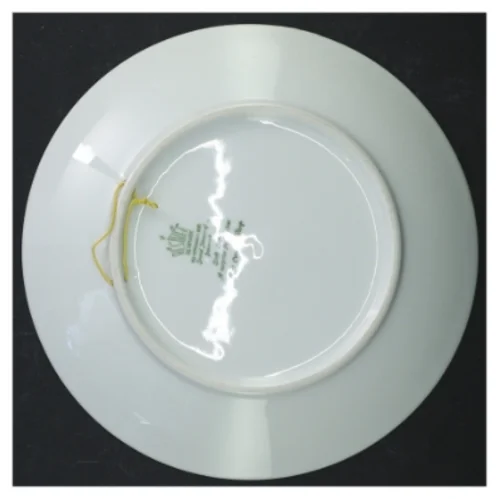 Blå og hvid porcelænsplatte, mors dag 1975