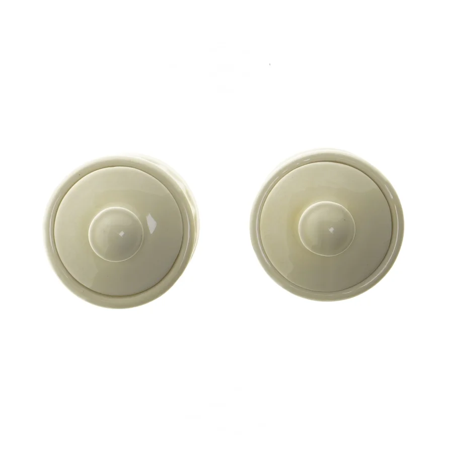 Keramiske krydderikrukker (str. Ø 6,5x11 cm)