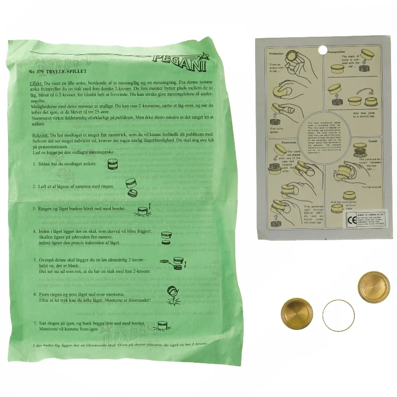 udstyr til trylletrick