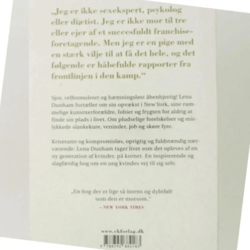 Ikke den slags pige af Lena Dunham (Bog)