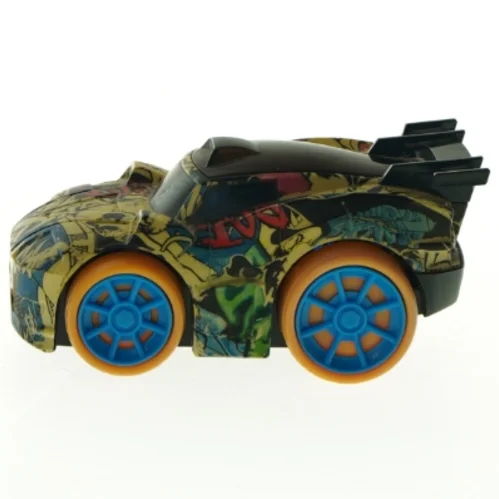 Legetøjsbil med graffitidesign (str. 13 cm)