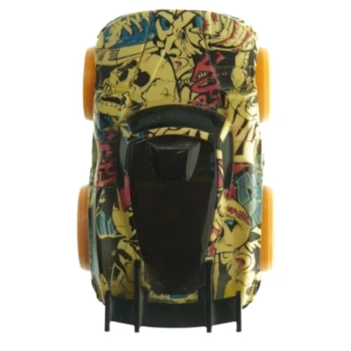 Legetøjsbil med graffitidesign (str. 13 cm)