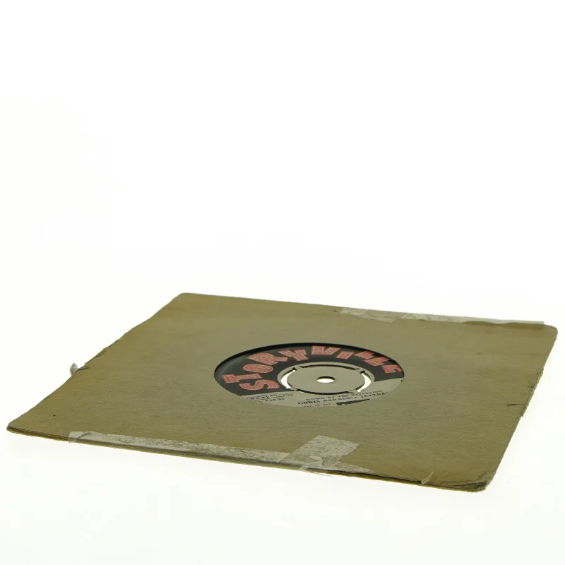 Single vinylplade med papircover (str. Ø 17,5 cm)