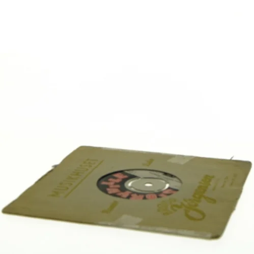Single vinylplade med papircover (str. Ø 17,5 cm)