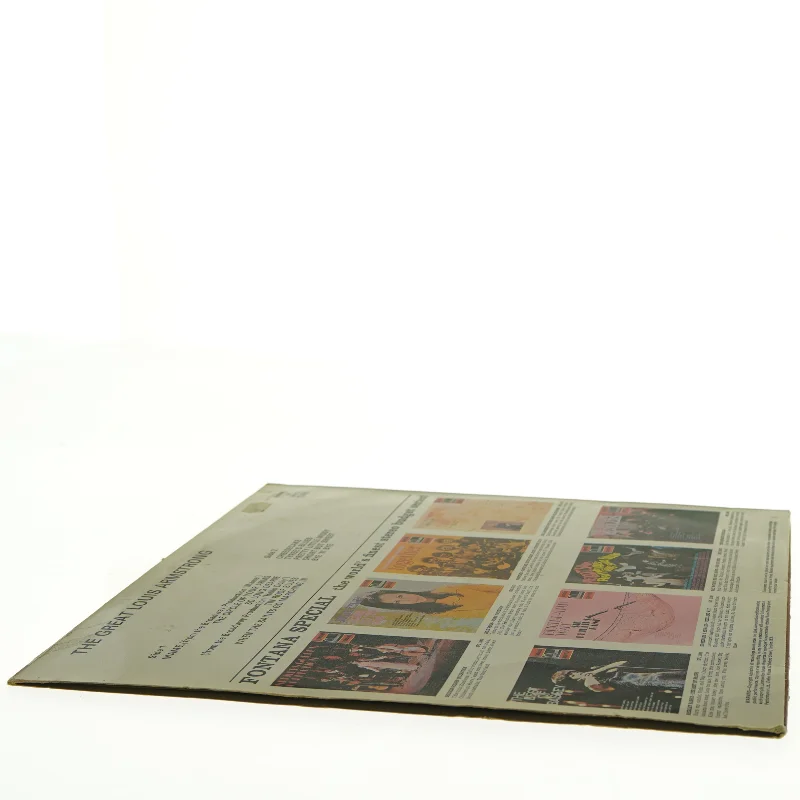 Louis Armstrong vinylplade