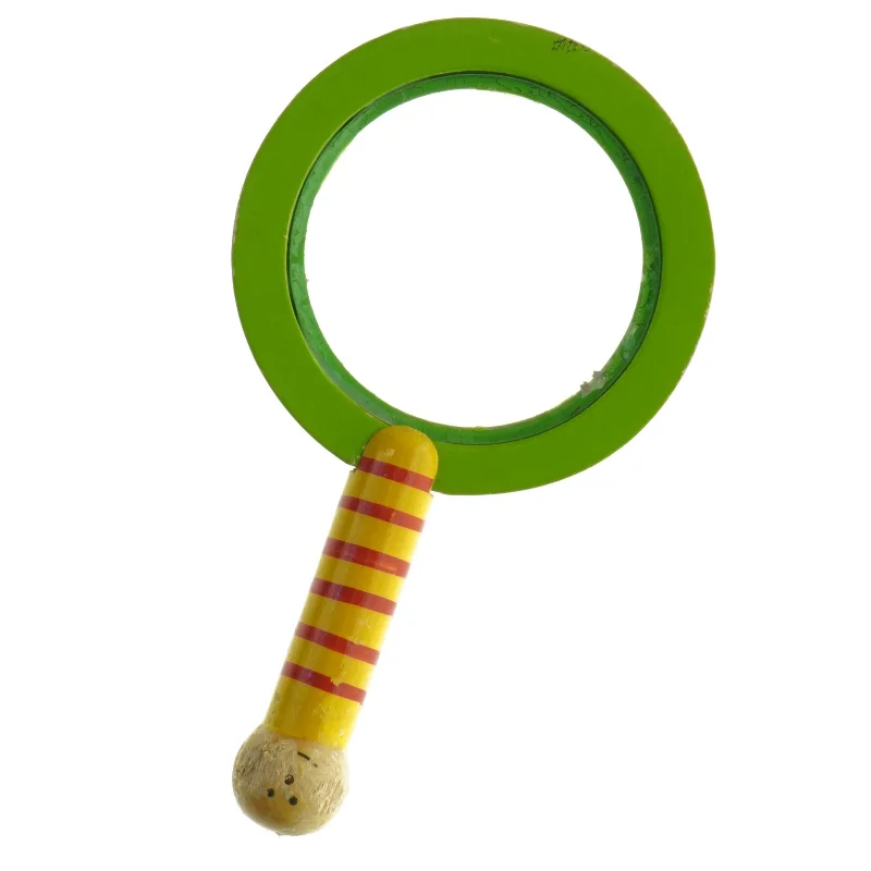 Træforstørrelsesglas (str. Længde 22 cm)