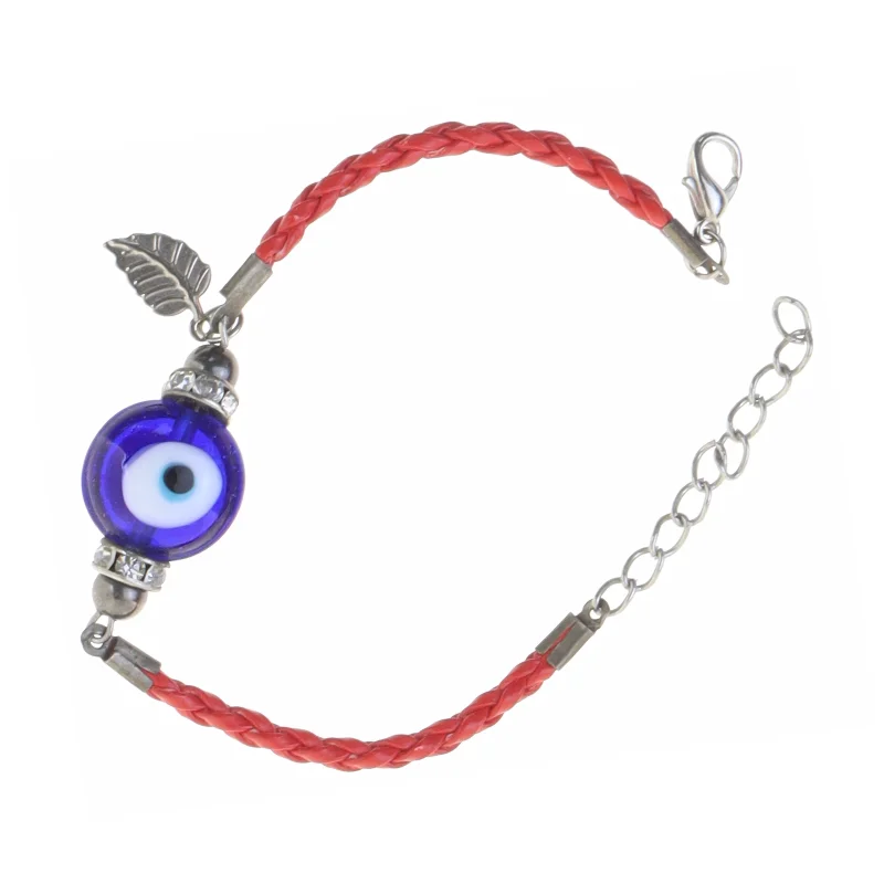 Halskæde med det blå, Nazar øje (str. 21 cm)