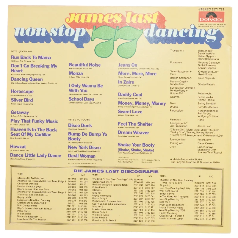 James Last - Non Stop Dancing LP