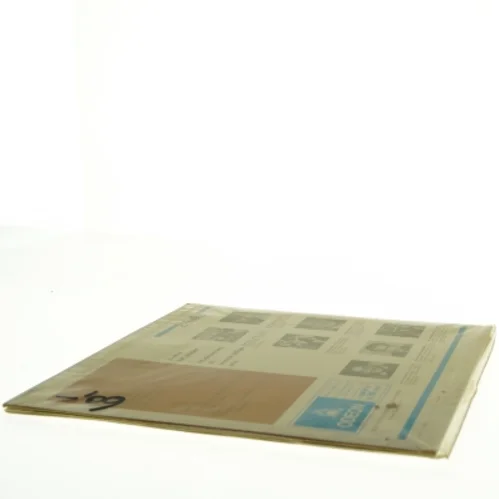 Grammofonplade med omslag