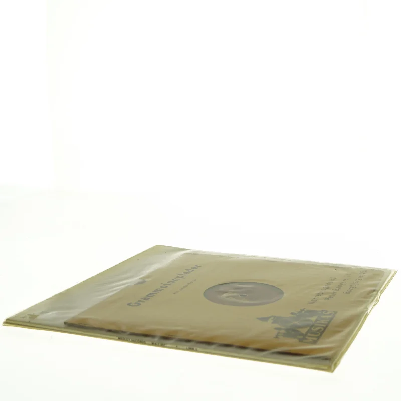 Grammofonplade med omslag