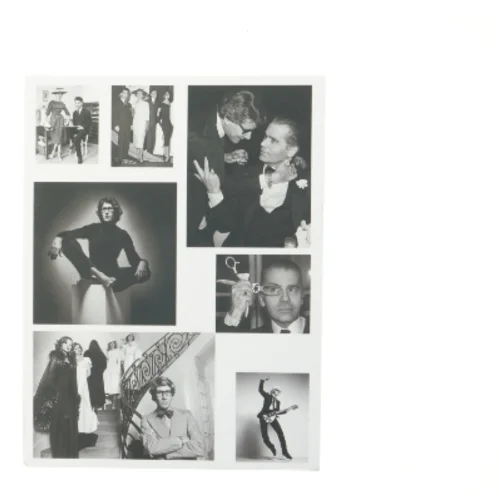 Sort-hvidt fotocollage (str. 40x30 cm)