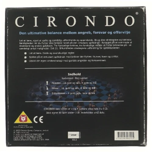 CIRONDO strategispil fra Litas Spil (str. 27x27 cm)
