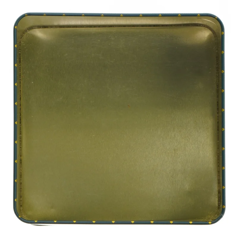 Fin metaldåse fra Søstrene Grene (str. 15x15x10 cm)