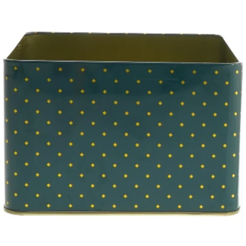Fin metaldåse fra Søstrene Grene (str. 15x15x10 cm)